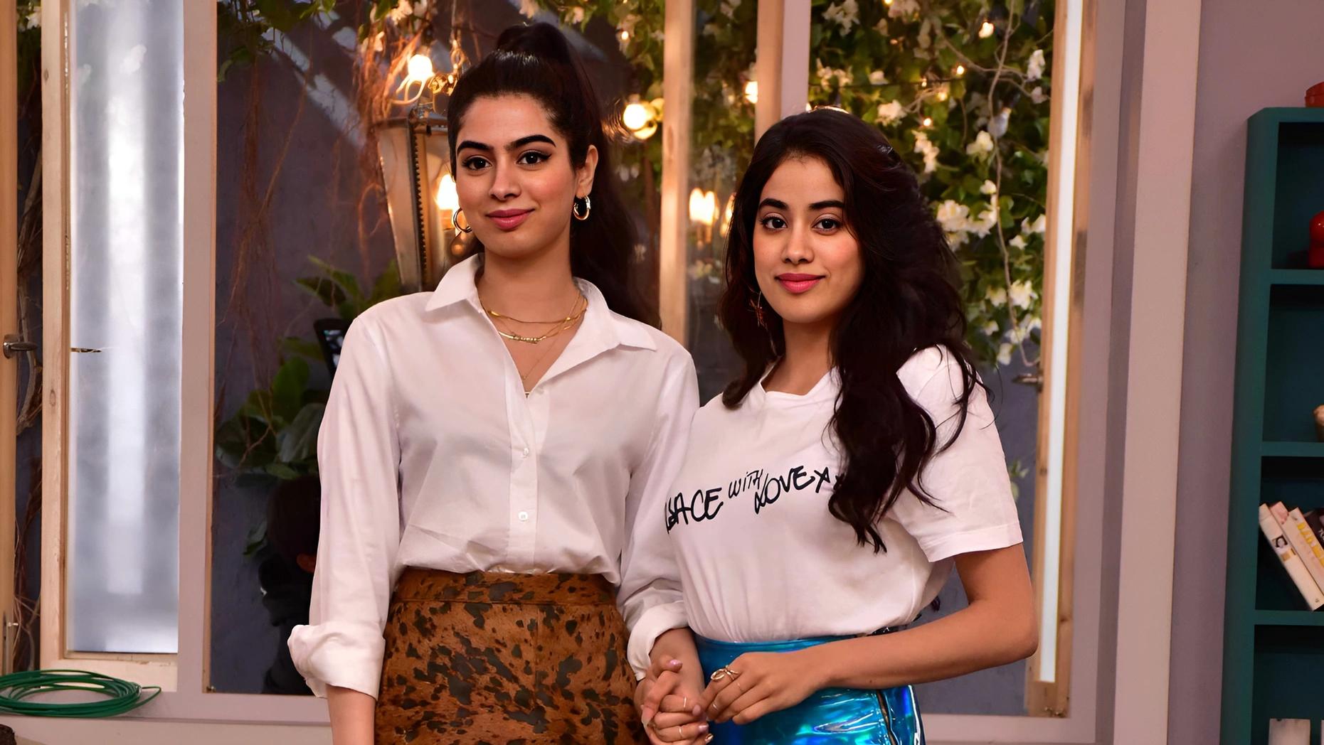 Khusi Kapoor and Janvhi Kapoor accidentially revealed about their relationship with Shikhar Pahariya and Vedang Raina?