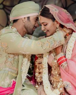 Actress Kriti Kharbanda and Pulkit Pulkit Samrat got married today- The pictures look stunning